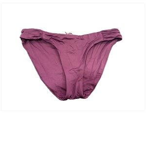 Becca Women's Bikini Swim Suit Bottoms Purple Size S 10183